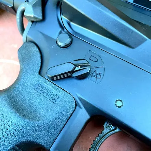 AR-15 safety selector installation